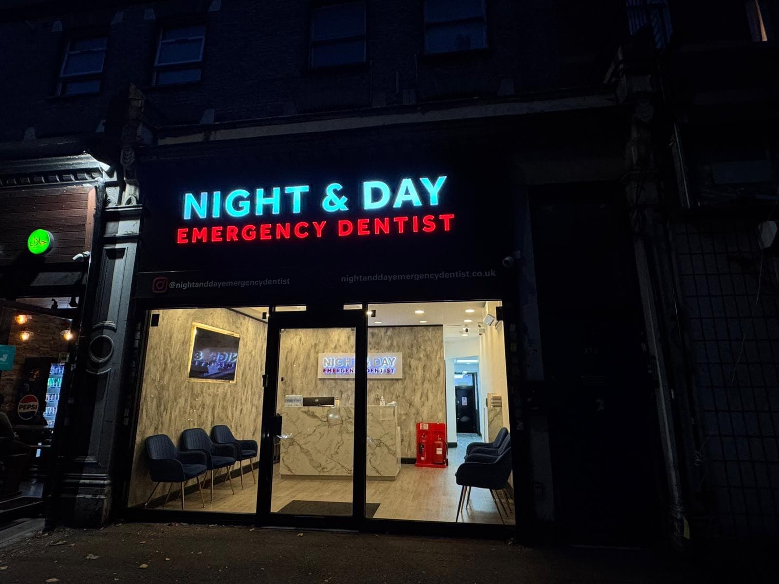Night & Day emergency dental clinic in Acton, West London