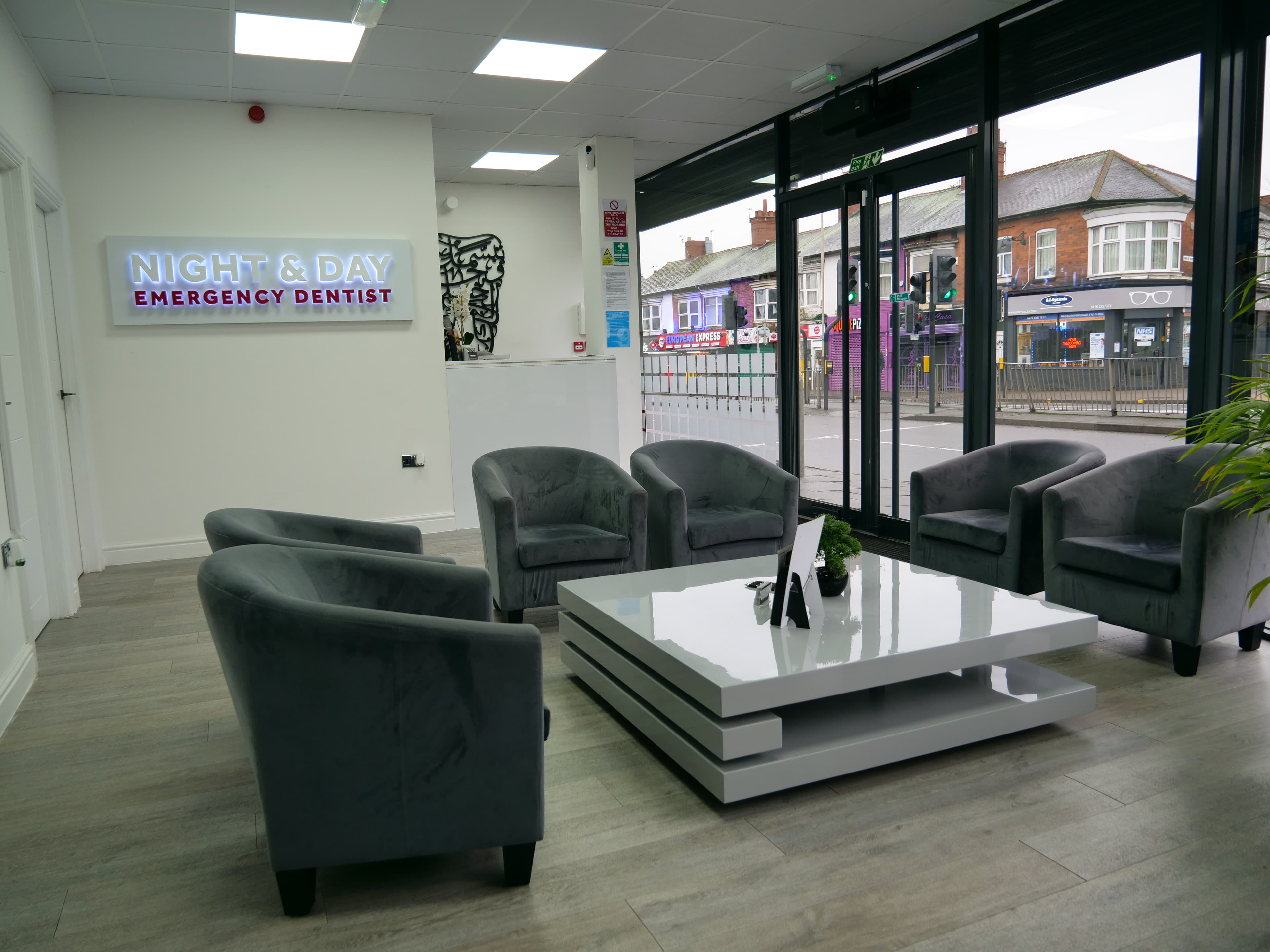 Night & Day emergency dental clinic on Narborough Road in Leicester