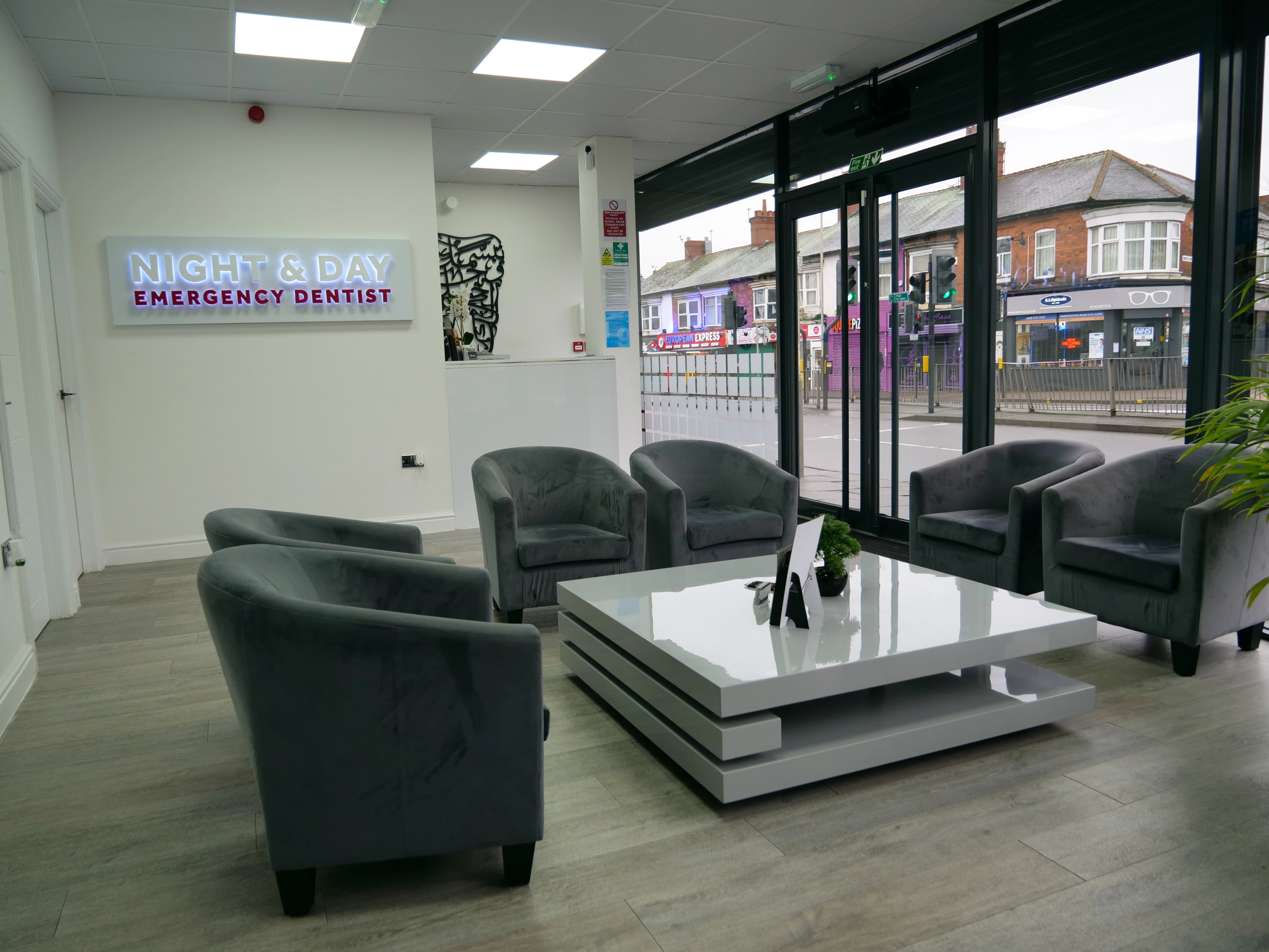Patient receiving care at Night & Day Leicester