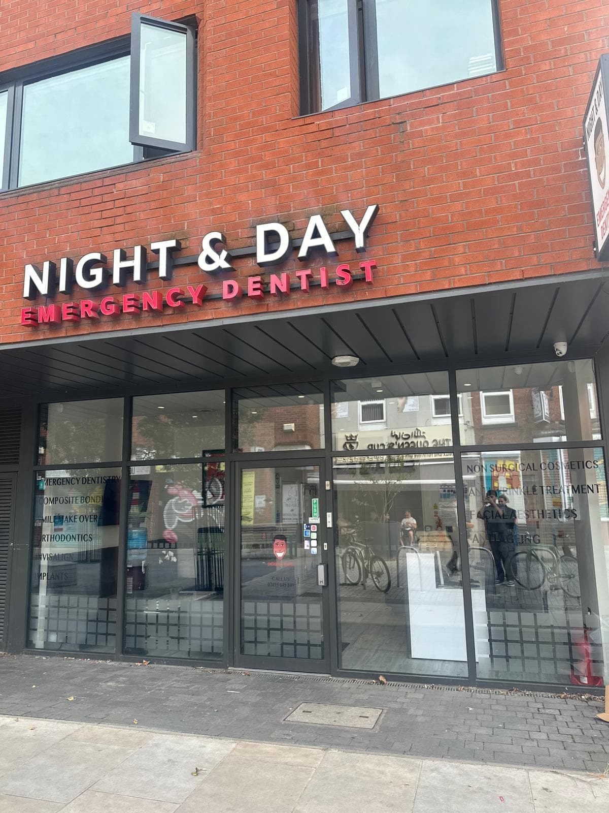 Patient receiving care at Night & Day Manchester